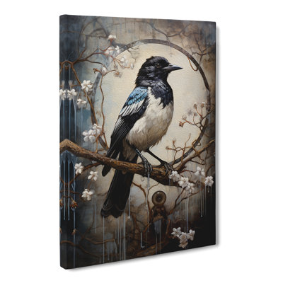 Magpie Symbolism No.2 - No Frame Print