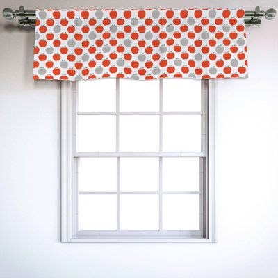 Sateen Ruffled Window Valance