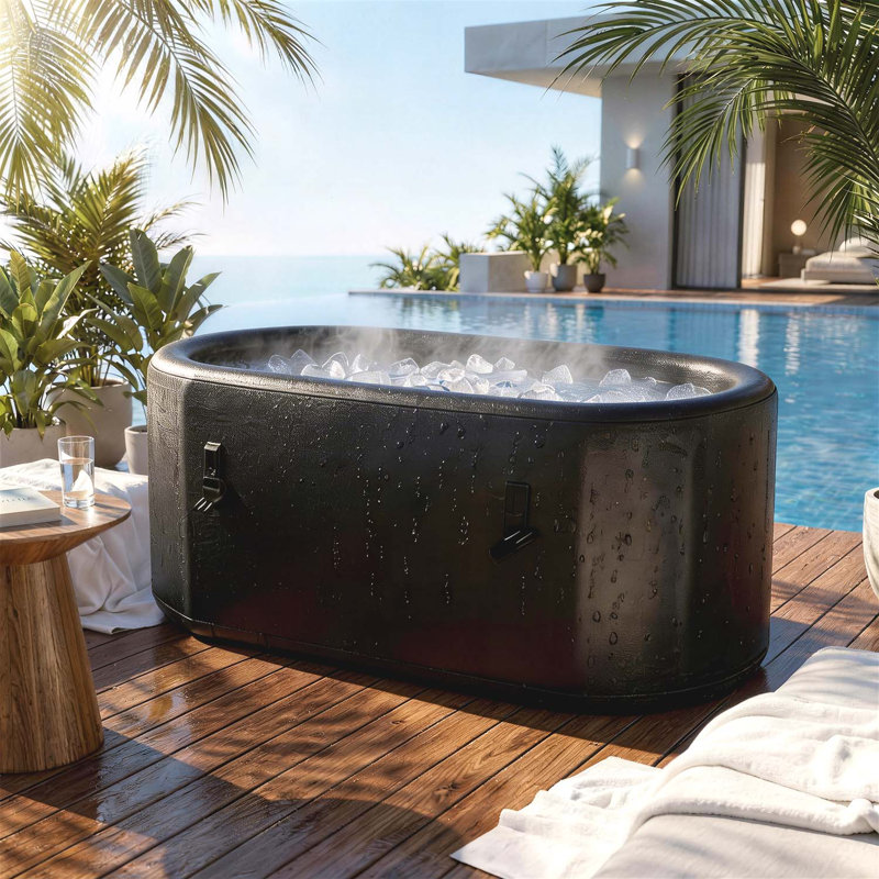 Premium Inflatable Ice Plunge Tub Portable Cold Water Tub for Outdoor and Camping