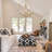 Beesley 5-Light Candlestick Modern Candle Chandelier, Light Gold Finish, for Dining Room