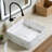 Bathroom Vessel Sink With Faucet, Drain Assembly
