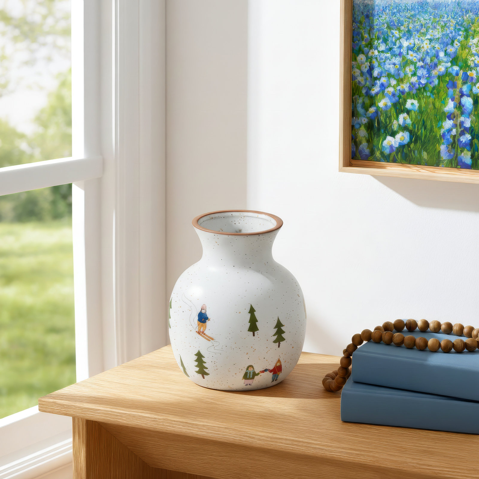 8.25'' Ceramic / Porcelain Table Vase