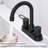 Bathroom faucet with 360 degree turn spout-115745070