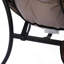 Fauteuil de détente moderne confortable avec poche latérale et repose-pieds pour la détente-89563226