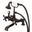 Robinet de baignoire à pattes avec douche à main Stonington-19139521-19139527
