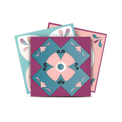 7'' W x 7'' L Vinyl Peel and Stick Mosaic Tile