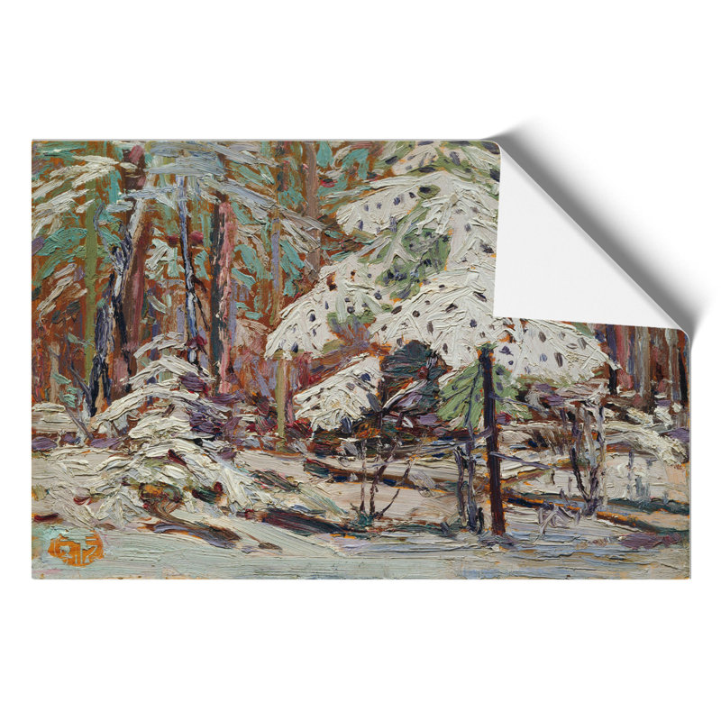 Snow in the Woods by Tom Thomson - Frameless Print, 42cm H x 59cm W x 0.1cm D