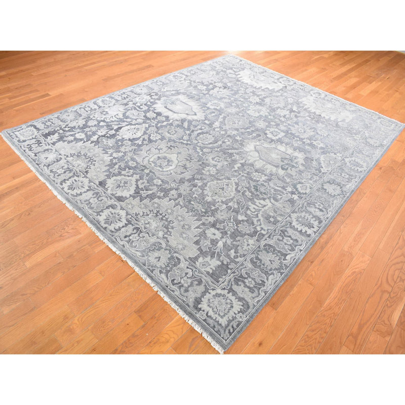 Tapis gris Oushak