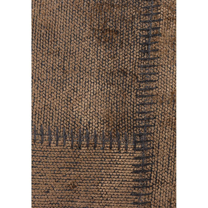 Transitional Solid Patchwork, Rectangle 6'7" x 8'3"