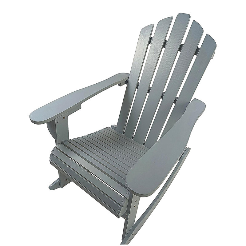 Chaise Adirondack inclinable en bois