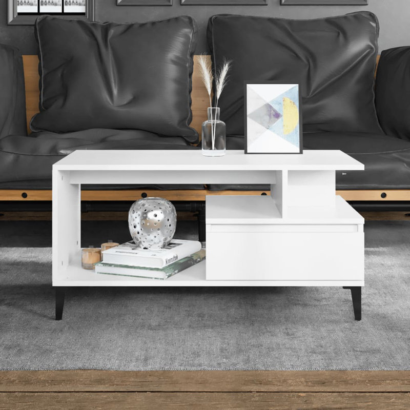 Four Leg Coffee Table with Storage