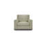 Sterne Leather Swivel Armchair