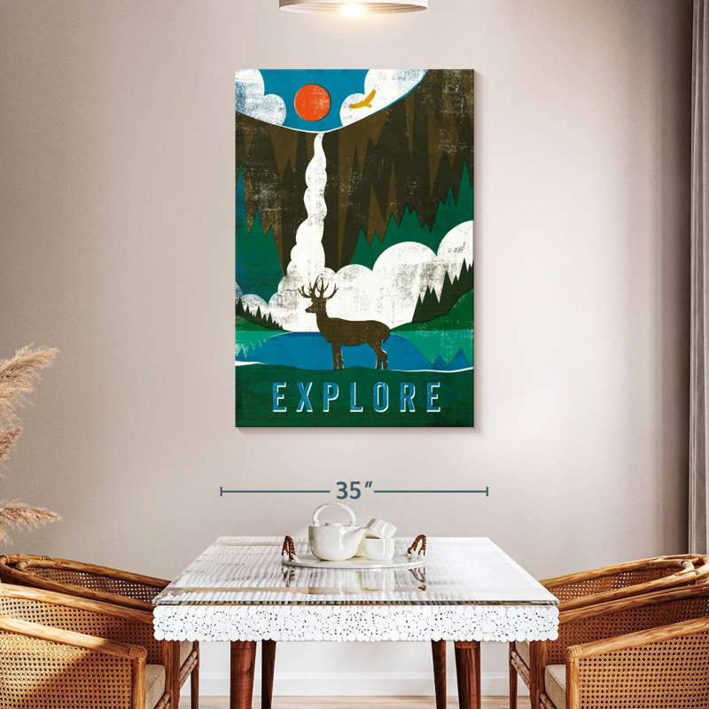 Brampt Big Sky II, 48" H x 32" W