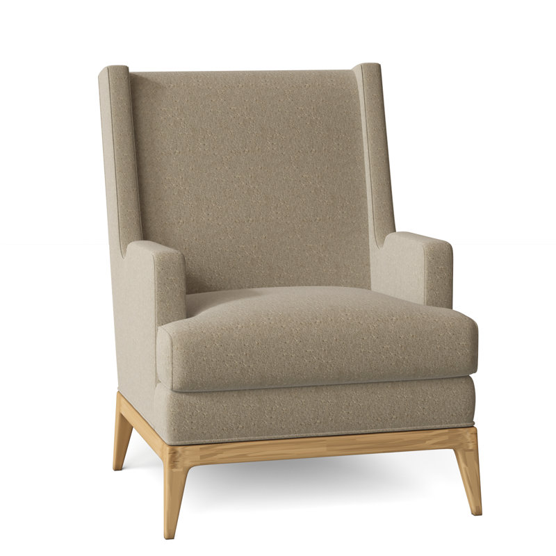 Fauteuil à oreilles de 29 po de large Cooper, Ambre, Ciel Kinsley