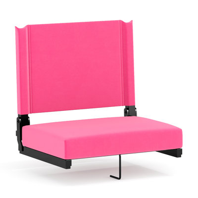 Sièges de confort grand format par Flash - fauteuil de stade léger avec poignée et siège ultra-rembourré