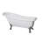 67" x 32" Clawfoot Soaking Freestanding Acrylic Bathtub