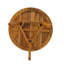 Table d'appoint ronde en acacia