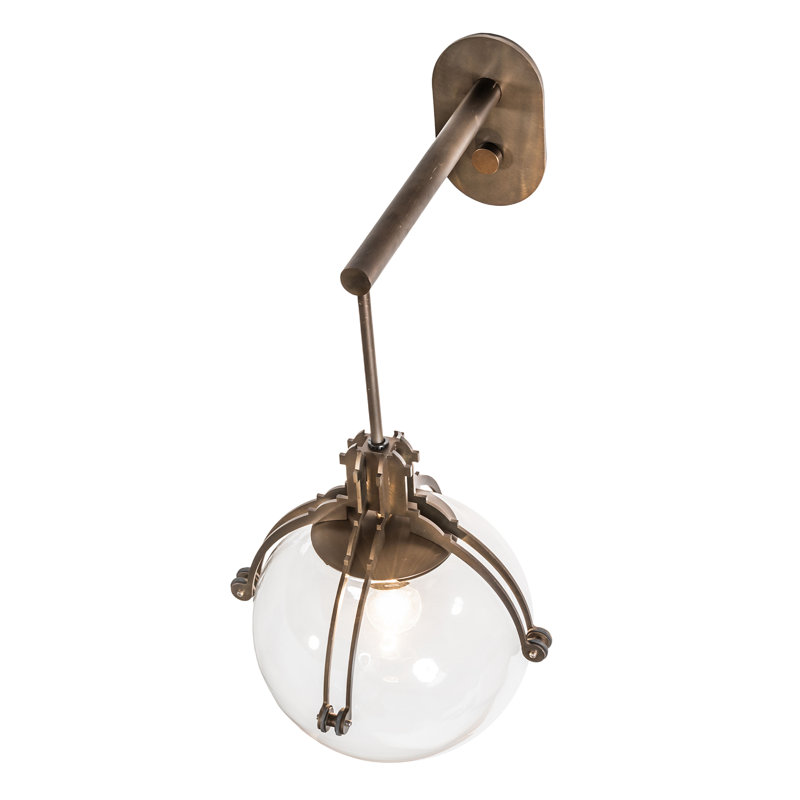 14.5" Wide Bola Bretelle Wall Sconce