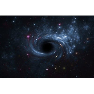Space Star Field - Wrapped Canvas Print