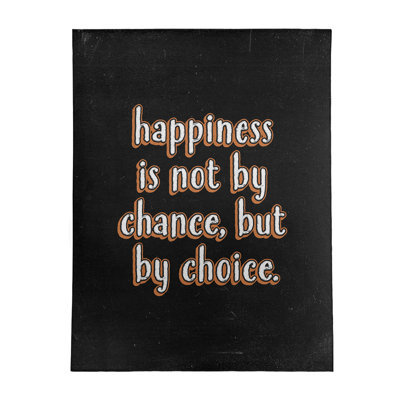 Quotes Chenille Indoor Rug