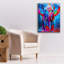 «The Baby Elephant» par Dean Russo, art mural sur toile-499191094