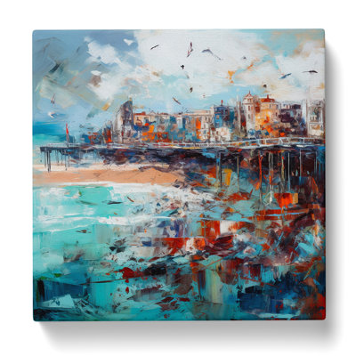 City Of Brighton Abstract Expressionism No.1 - Print