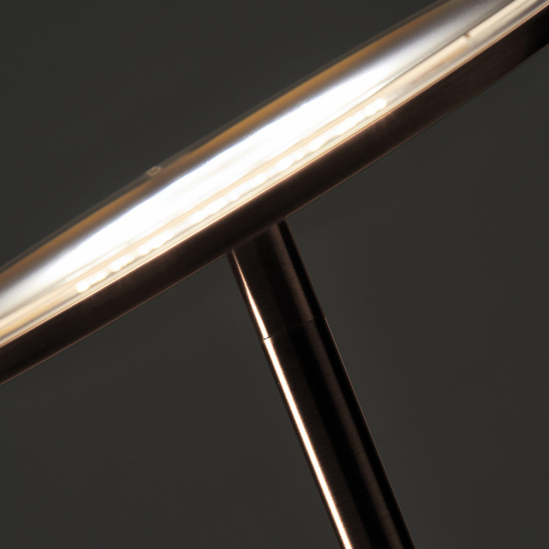 Bronze Torchiere 63" LED Floor Lamp with Energy Star