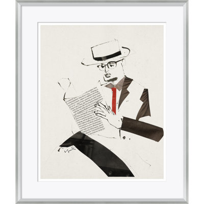 Textile Lifestyle - Picture Frame Graphic Art on Paper