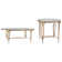 Fleur-De-Lis 2 - Piece Coffee Table Set