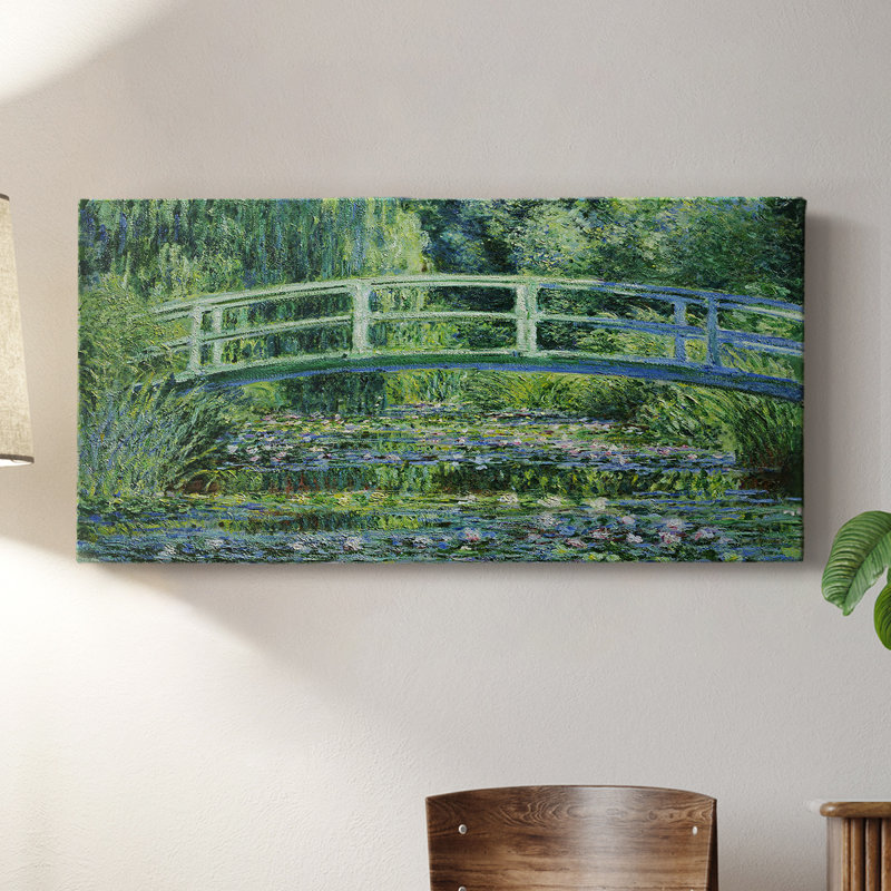 Série paysage - CCxxxi - Toile tendue avec châssis - Prêt à accrocher, H 16 po x l 32 po