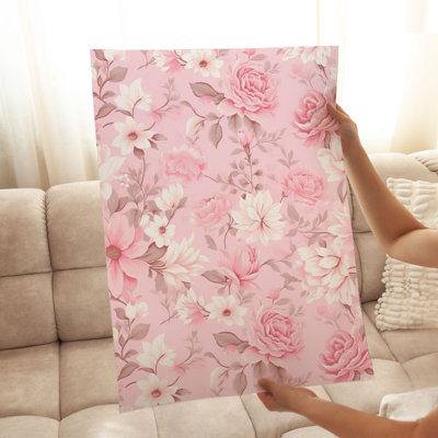 Floral Pink Floral Dreams XII Unframed Art Print