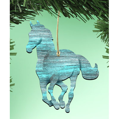 Pony rustique à aimants en bois