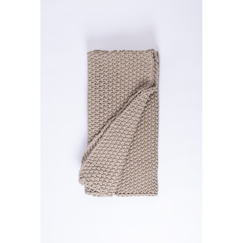 Arnica Throw Blanket, Mushroom