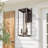 Outdoor Wall Light, 24 Inch Modern Exterior Wall Sconce With Clear Glass, Weather Resistant Outside Lights For House,Front Porch, Patio,Entryway(Antique Bronze)(Set Of 2)-262173367
