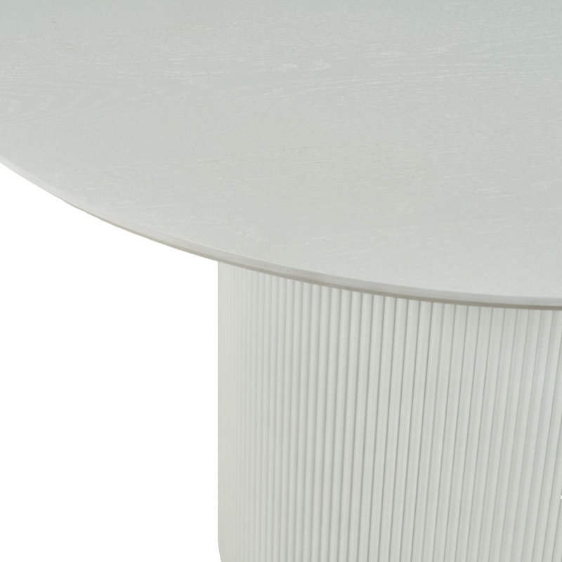Round Metal Base Dining Table