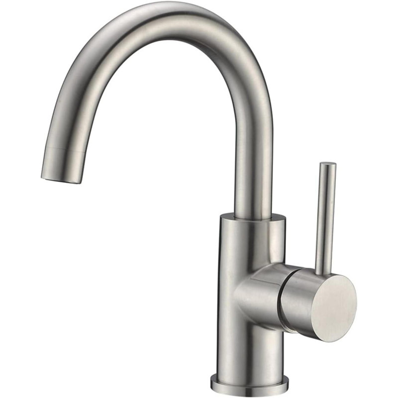 Robinet de bar, robinet de cuisine de salle de bain, nickel brossé, pré-mouillé, petite mini-cuisine, utilitaire de cuisine, robinet de salle de bain, robinet de salle de bain