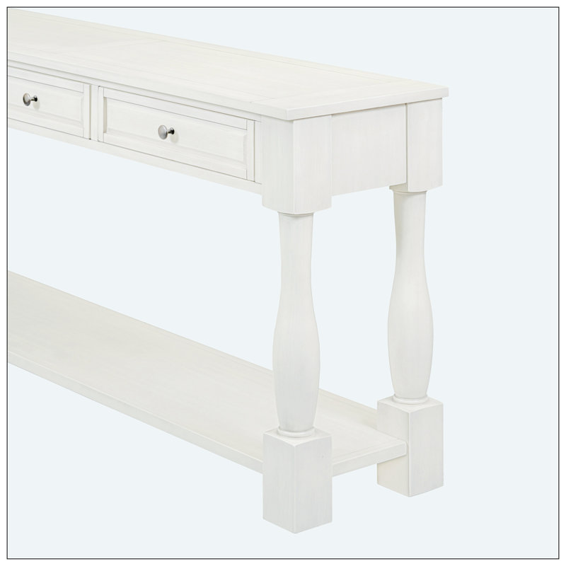 Console Huffine, Blanc