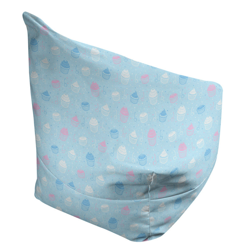Petite chaise à sacs à billes & Leffel, H 120 po x l 2 po x P 60 po, Bleu / Rose, Pas de bourre