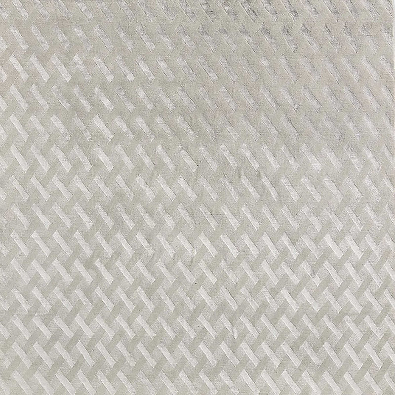 Tapis 100% moderne de style Mid-Century 100% lavable à la machine, Carré de 6 pi