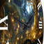 Horloge murale en métal-93395268