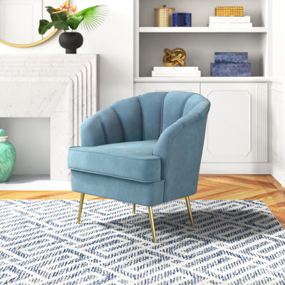 Acevedo Velvet Barrel Chair