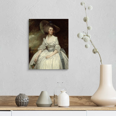 Mme. Russell, 1785-87 par George Romney, reproduction sur toile