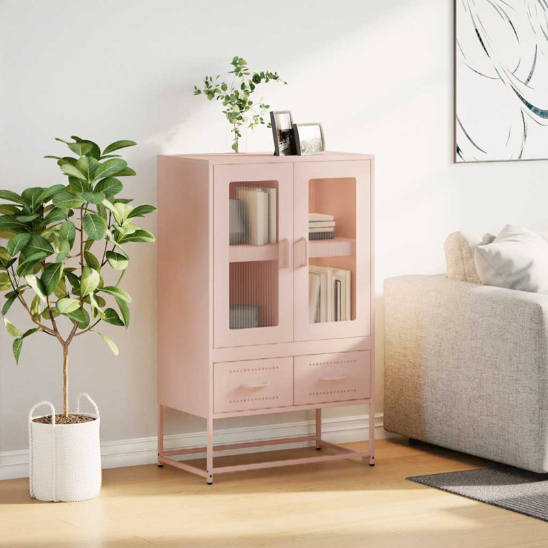 Azizul 68cm Sideboard, Pink