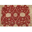 Tapis oriental en laine vert / rouge / beige Chobi Peshawar noué à la main 6 pi 5 po x 9 pi 9 po