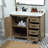 Slayton 42'' Single Bathroom Vanity with Engineered Marble Top-624547064