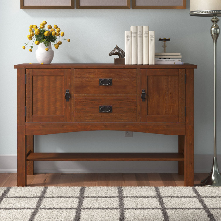 Isaiah 54" Wide 2 Drawer Buffet Table