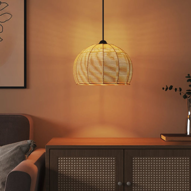 26cm H Lamp Shade in Brown