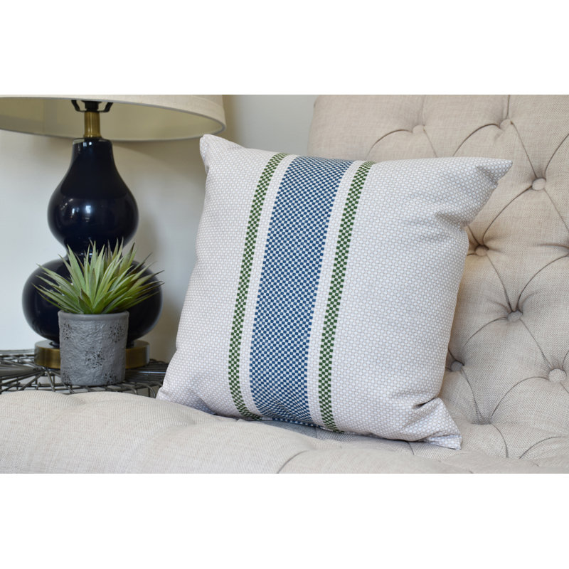 Farmers Market Grain Sack Pillow Cover & Insert, Yellow, 26" x 26"