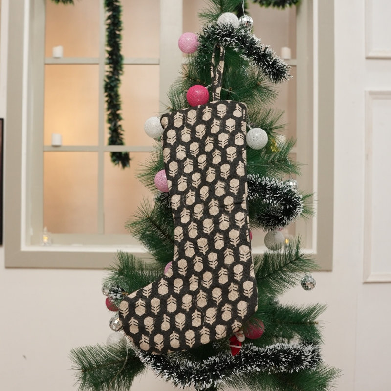 Chaussette de Noël Fabhibine, H 10 po x l 4,5 po
