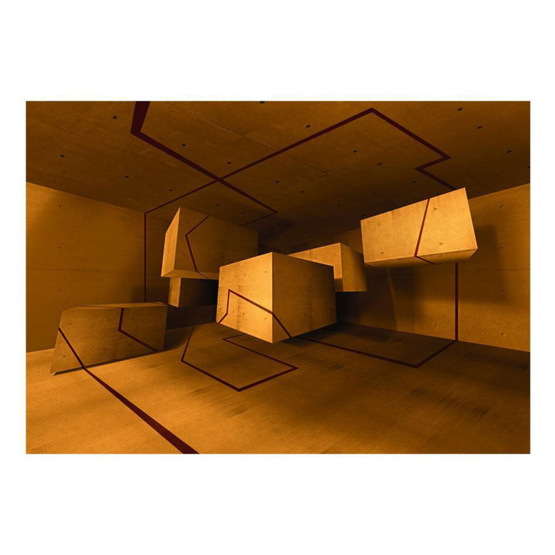 Abstract Wall Mural, 110" L x 157" W